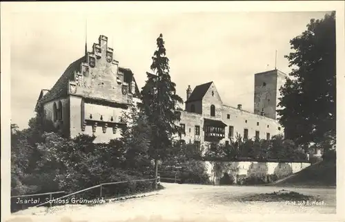 Isartal Schloss Gruenwald Kat. Pullach i.Isartal