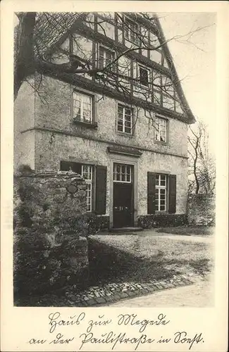 Soest Arnsberg Haus zur Megede an der Paulistrasse / Soest /Soest LKR