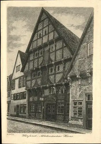 Herford Altdeutsches Haus Kat. Herford