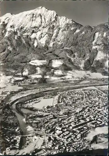 Bad Reichenhall Blick gegen Hochstaufen Kat. Bad Reichenhall