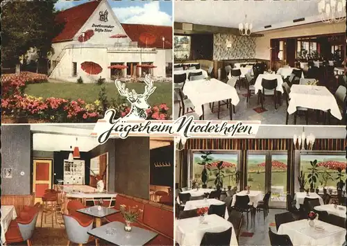 Dortmund Niederhofen Jaegerheim Niederhofen Gastraeume