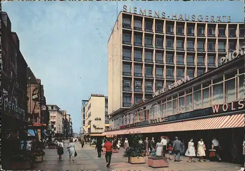 Essen Ruhr Kettwiger Strasse mit Kettwiger Torhaus Kat. Essen