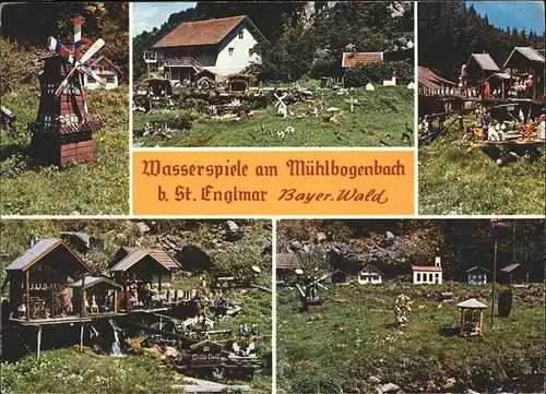 St Englmar Wasserspiele am Muehlenbogenbach Kat. Sankt Englmar