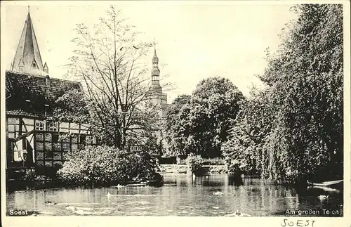 Soest Arnsberg Am grossen Teich   Kirchen / Soest /Soest LKR