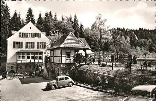 Horn Lippe Waldhotel Silbermuehle Leopoldstr Kat. Horn Bad Meinberg
