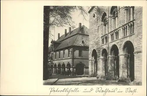 Soest Arnsberg Patroklihalle und Rathaus / Soest /Soest LKR