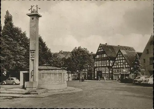 Bad Salzuflen Salzhof mit Paulinenquelle Kat. Bad Salzuflen