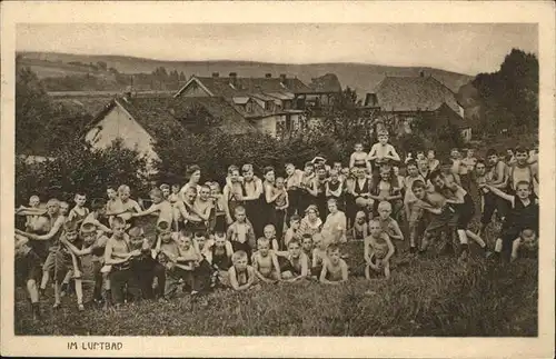 Himminghausen Kinder Erholungsheim   Im Luftbad Kat. Nieheim