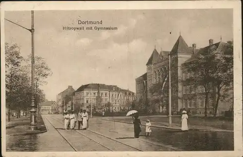 Dortmund Hiltropwall mit Gymnasium Kat. Dortmund