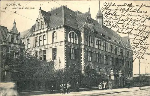 Bochum Bergmannsschule Kat. Bochum