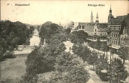 Duesseldorf Koenigs Allee Kat. Duesseldorf