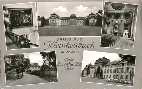 Kleinheubach Loewenstein Schloss Kat. Kleinheubach