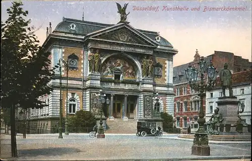 Duesseldorf Kunsthalle Bismarckdenkmal Kat. Duesseldorf