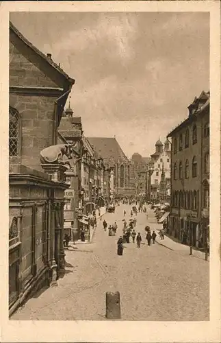 Nuernberg Schlachthaus Fleischoeruecke Bruecke Kat. Nuernberg