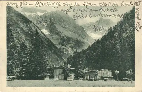 Oberstdorf Allgaeu Oytalhaus Kat. Oberstdorf