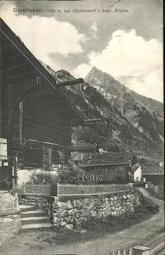 Gerstruben Oberstdorf Allgaeu Feldpost Kat. Oberstdorf