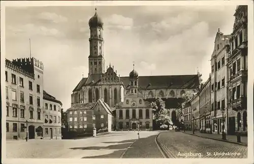 Augsburg St: Ulrichskirche Kat. Augsburg