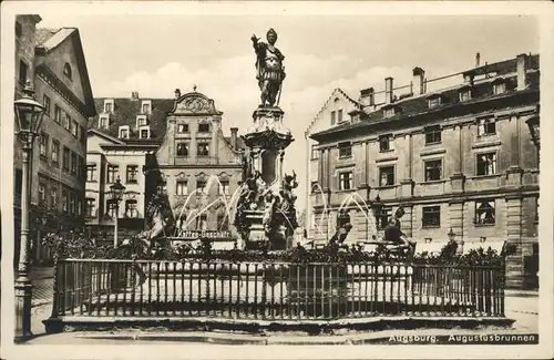 Augsburg Augustusbrunnen Kat. Augsburg