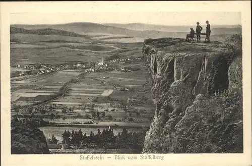 Staffelstein Staffelberg Ausblick Kat. Bad Staffelstein