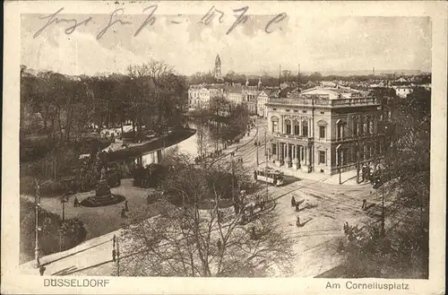 Duesseldorf Corneliusplatz Kat. Duesseldorf