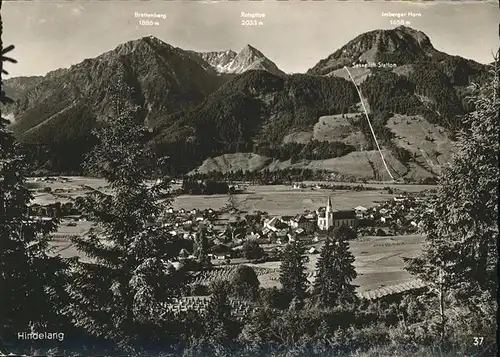 Hindelang Brettenberg Rotspitze Horn Kat. Bad Hindelang