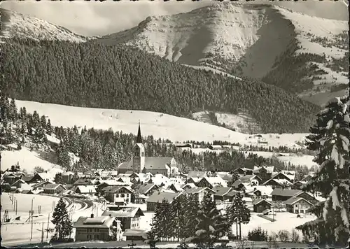 Oberstaufen Wintersportplatz Schrothkurort Kat. Oberstaufen