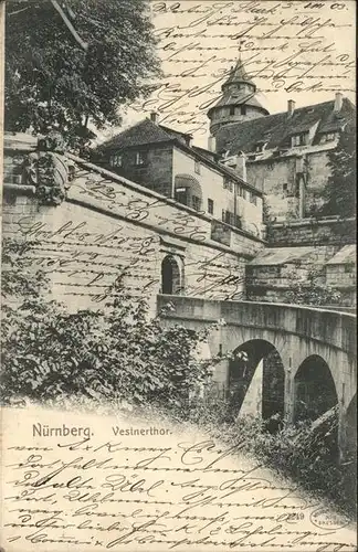 Nuernberg Vestnerthor Kat. Nuernberg