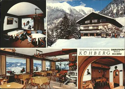 Oberstdorf Gasthaus Kuehberg  Kat. Oberstdorf