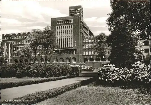 Oberhausen Rathaus Kat. Oberhausen