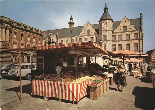 Duesseldorf Markt Rathausplatz Kat. Duesseldorf