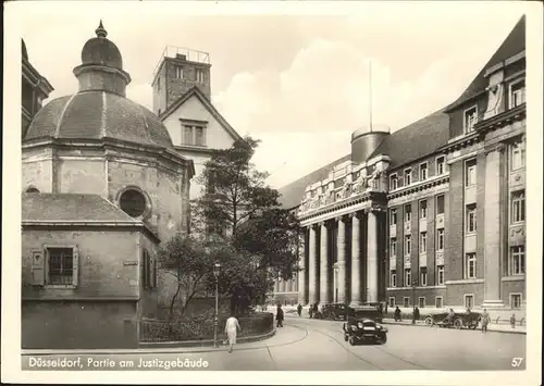 Duesseldorf Justizgebaeude Kat. Duesseldorf