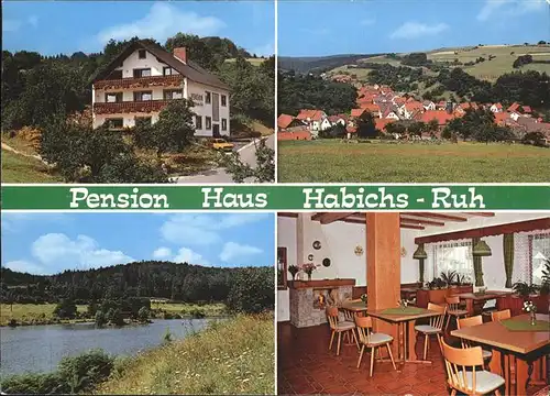 Habichsthal Pension Haus Habichs Ruh Kat. Frammersbach