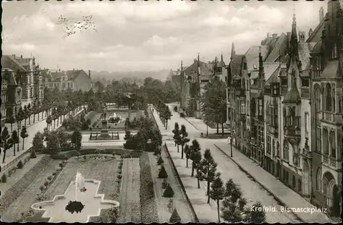 Krefeld Bismarckplatz Kat. Krefeld