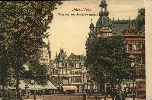 Duesseldorf Schadowstrasse Kat. Duesseldorf