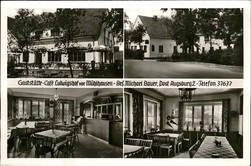 Muehlhausen Gaststaette Ludwigshof Kat. Muehlhausen Thueringen