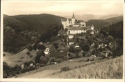 Lauenstein Oberfranken Burg Lauenstein Autohotel Kat. Ludwigsstadt