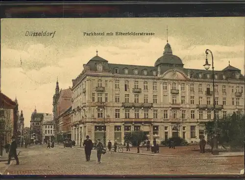 Duesseldorf Parkhotel Elberfelderstr.  Kat. Duesseldorf
