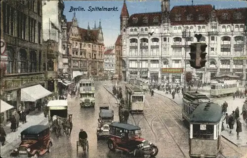 Berlin Spittelmarkt  Kat. Berlin