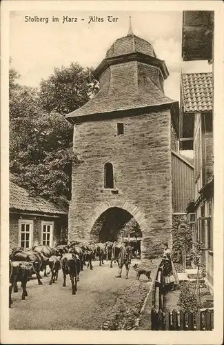 Stolberg Harz Altes Tor Kat. Stolberg Harz