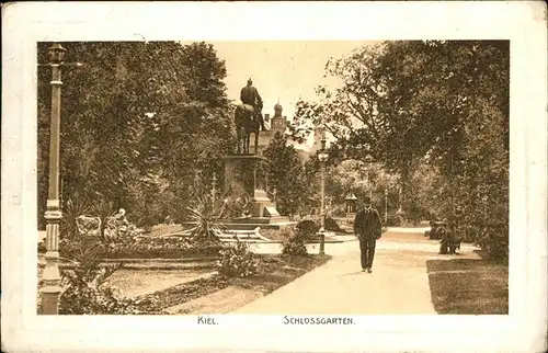 Kiel Schlossgarten Reiterdenkmal Kat. Kiel