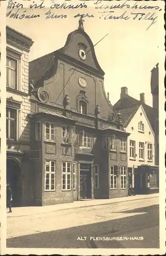 Flensburg Alt Flensburger Haus Kat. Flensburg