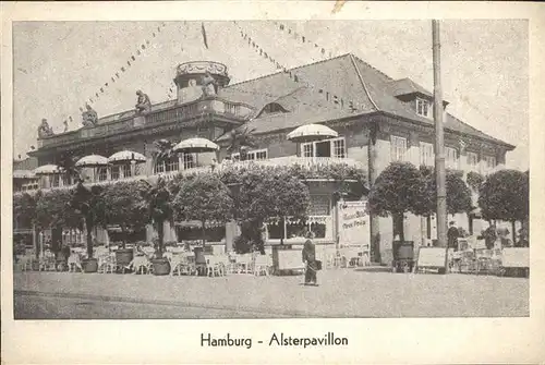 Hamburg Alsterpavillon Kat. Hamburg