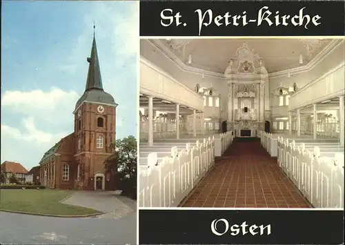 Osten Oste Sankt Petrikirche Kat. Osten