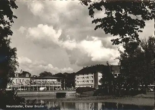 Neumuenster Schleswig Holstein Kieler Bruecke Kat. Neumuenster