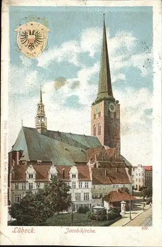 Luebeck Jacobikirche Kat. Luebeck