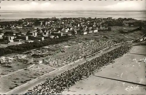 Norderney Nordseebad Gesamtansicht Luftbild