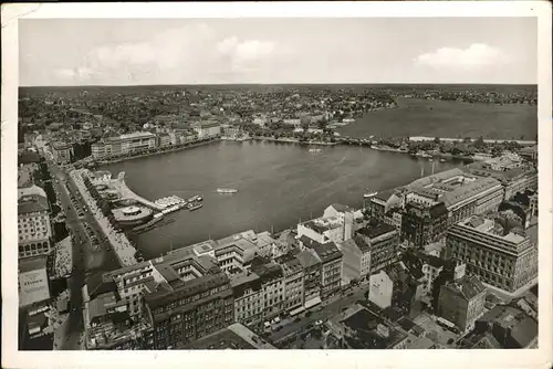 Hamburg Binnen  und Aussenalster Kat. Hamburg