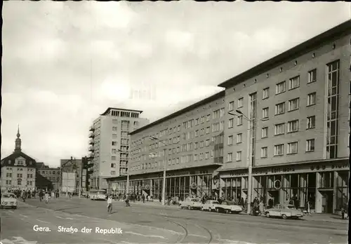 Gera Strasse der Republik Kat. Gera