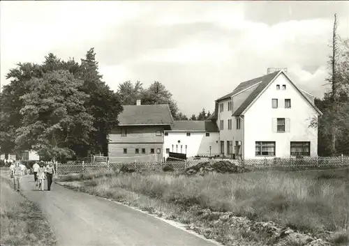 Friedrichroda Ferienheim und Gaststaette Tanzbuche Kat. Friedrichroda