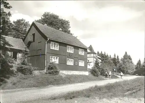 Finsterbergen Forsthaus am FDGB Erholungsheim Spiessberghaus Kat. Finsterbergen